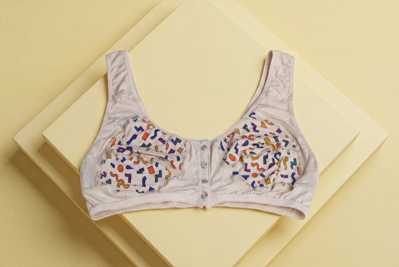 Front Open Bra Creamy Noir
