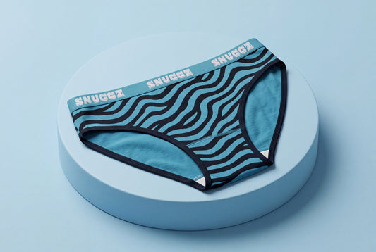 Ladies Underwear Towel Zebra